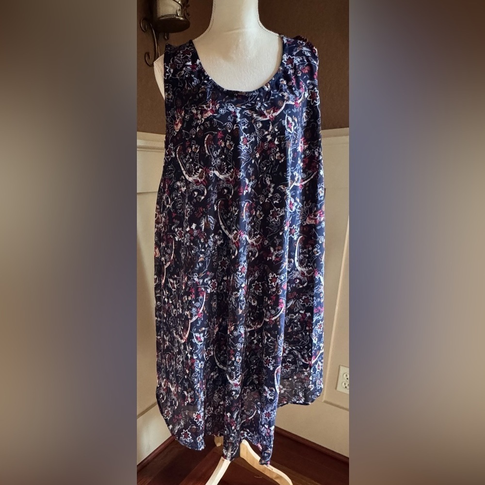 Royal paisley dress